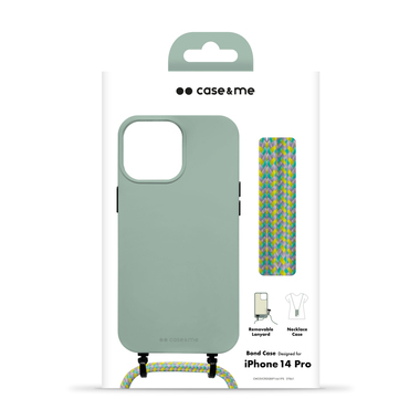 Coque avec cordon amovible Apple iPhone 14 Pro | case&me