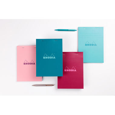 RHODIA Notizblock Couleurs Nr.16 A5 16312C grün, liniert 80 Blatt
