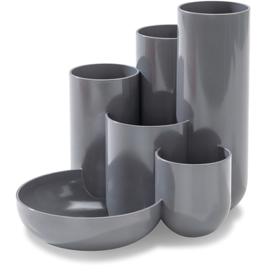 HAN Stifteköcher CAMPUS 3.70 grau 5 Fächer