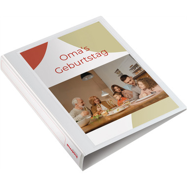 KOLMA Ringbuch Vario Light A4 02.712.16 weiss, 4.8 cm, 2-Ring