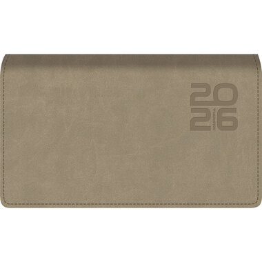 AURORA Agenda Vivella Novop.Perl 2026 1716P 1S/2P ass. ML 9x16.5cm