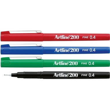 ARTLINE Fineliner 0,4mm EK-200-B blau
