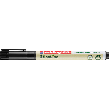 EDDING Permanent Marker 25 EcoLine 25-1 schwarz