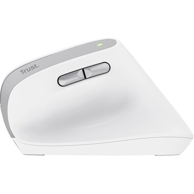 Trust Mouse ergonomico Bayo II bianco
