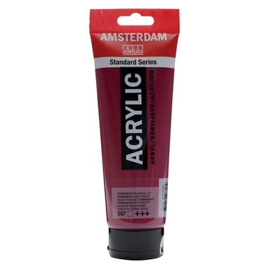 AMSTERDAM Colore acrilici 250ml 17125670 p.rosso violett 567