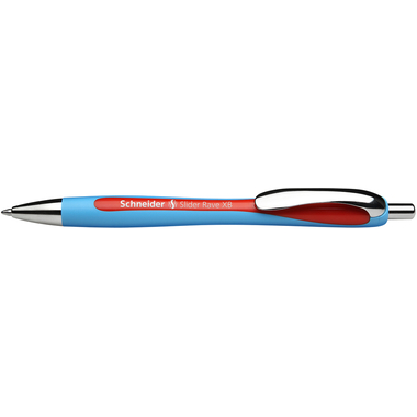 SCHNEIDER Penna sfera Rave 0.7mm 132502 rosso, refill.