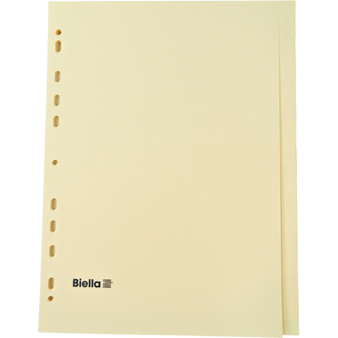 BIELLA Répertoires carton A4 19542400U jaune 24 pcs.