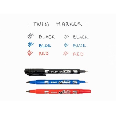PILOT Twin Point EF 0,3mm blau 0,3mm SCATMLBG bleu