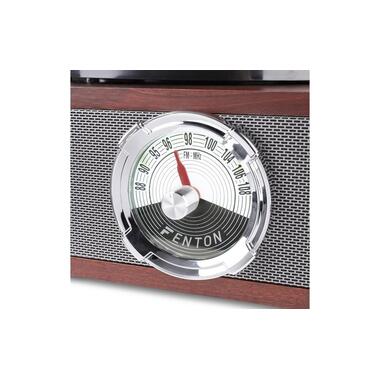 Fenton Turntable with Bluetooth RP180 Dark Brown