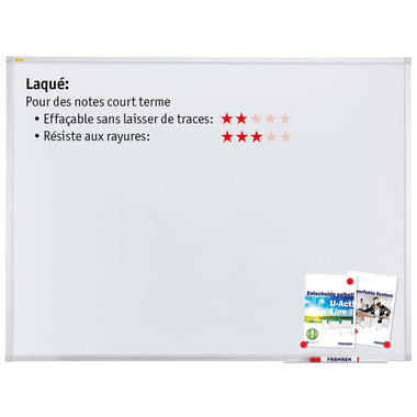 FRANKEN Whiteboard SC2102SB X-tra!Line lackiert 60x90cm
