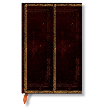 PAPERBLANKS Carnet ligné Mini PB840-9 Cuir marocain 88 feuil.