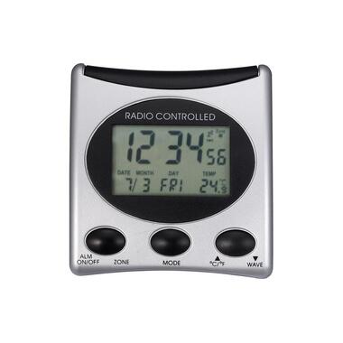 Technoline Funkwecker WT221-T Silber