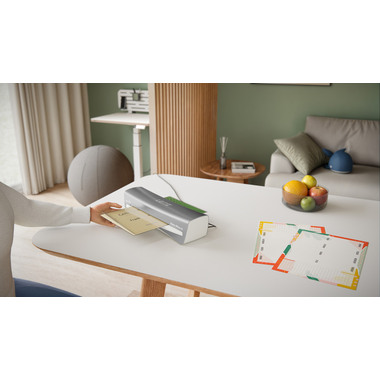 LEITZ Plastificatr. iLAM Home Office 73680089 grigio A4