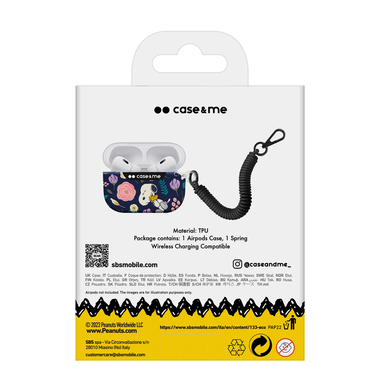 Étui Peanuts Apple AirPods Pro/Pro 2 avec sangle | case&me