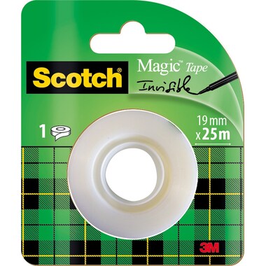 SCOTCH Magic Tape 810 19mmx25m 8-1925R transparent, refill