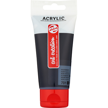 TALENS Peinture acrylique 75ml 3511701M Noir ivoire