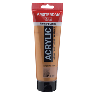 AMSTERDAM Acrylfarbe 250ml 17128030 goldfarbe 803