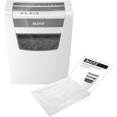 LEITZ Aktenvernichter IQ 8009-00-00 Home Office, P-4, 23lt