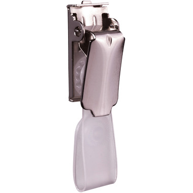 DURABLE Clip per targhetta 810326 metallo,bottoni a press. 25pz.