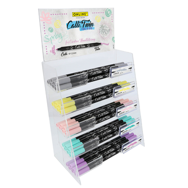 ONLINE Calli Brush Twin 3mm 18615 ass. 60 pcs.