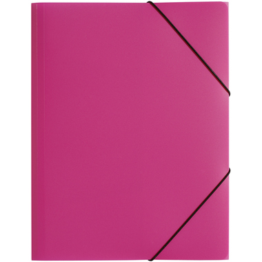 PAGNA Gummibandmappe Trend A3 21638-34 rosa 3 Klappen