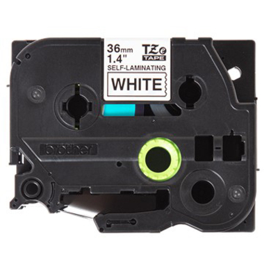 PTOUCH Nastro autolamin. nero/bianco TZE-SL261 PT-D800W/D900W 36mm