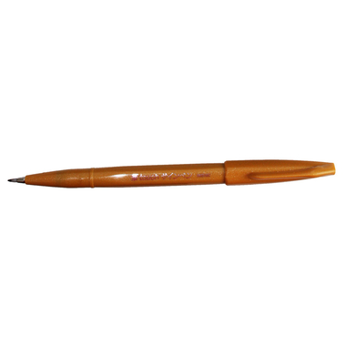 PENTEL Brush Sign Pen SES15C-Y ocre