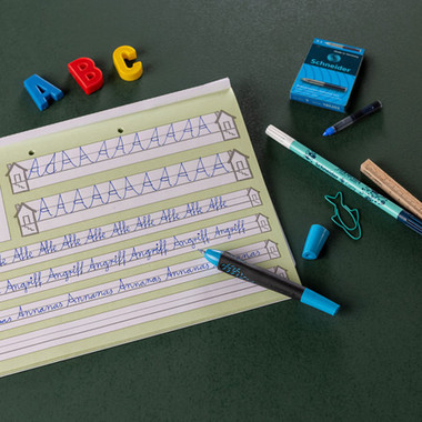 SCHNEIDER Rollerball Pen Breeze 0.5mm 188803 nero/azzurro