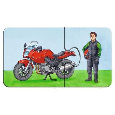 Ravensburger Puzzle per bambini piccoli Veicoli di emergenza