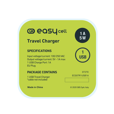 Caricabatterie 1xUSB-A