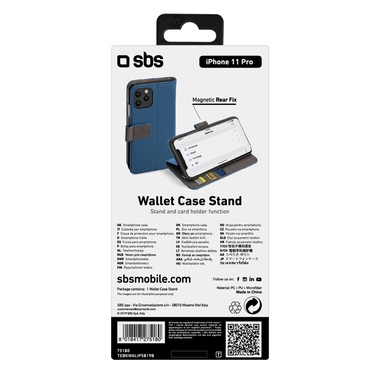 Buchhülle mit Standfunktion für iPhone 11 Pro