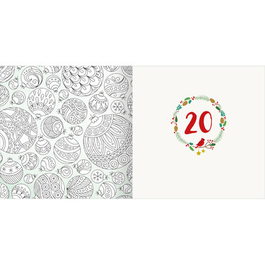 ARS EDITION Calenda. Avvento 21x21cm 13622 Diamanti, colori e adesivi