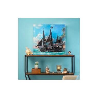 iDisplayit vetrina in acrilico per LEGO 10365 Nave di Capitan Jack Sparrow