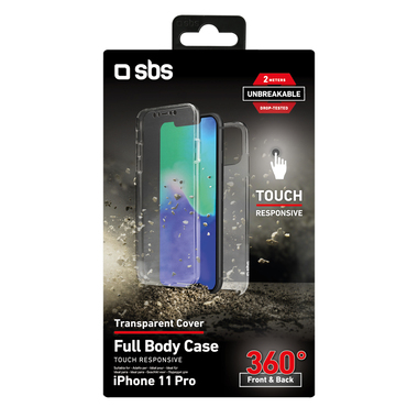 Transparentes Cover 360° für iPhone 11 Pro