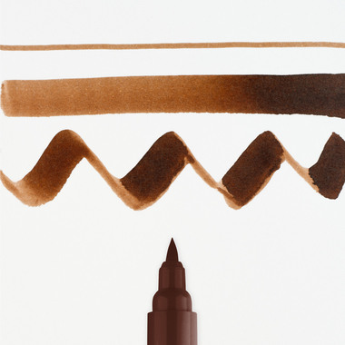 TALENS Ecoline Brush Pen 11504400 sepia dunkel