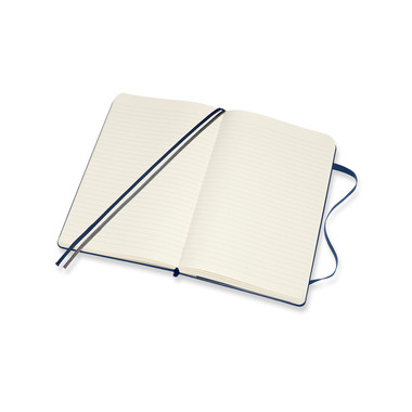 MOLESKINE Carnet Classic HC XL 853606235 bleu saphir, ligné 208 feuil.