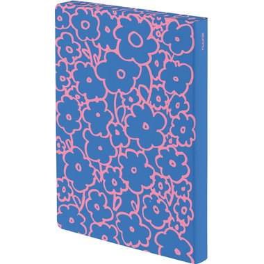 NUUNA Notizbuch Graphic L 55768 FLOWER POWER 256 Seiten