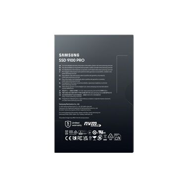 Samsung SSD 9100 PRO M.2 2280 NVMe 2000 GB