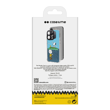 Cover Peanuts rigida per iPhone 14 Pro | case&me