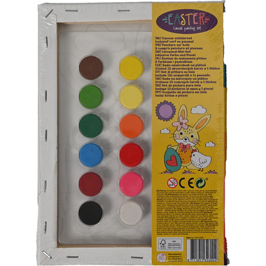 ROOST Pâques set painture PB326 25x18x1,5cm