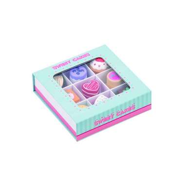 Spielba Holzspielwaren Aliments jouets Set à gâteaux