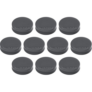 MAGNETOPLAN Aimant Ergo Medium 10 pcs. 16640101 gris 30mm