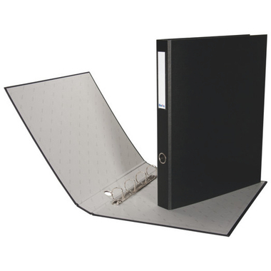 BIELLA Ringbuch Plasti-Quatro 4cm 12734402U 4-Ring schwarz A3