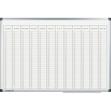 LEGAMASTER Calendrier annuel Premium 7-412000 60x90cm