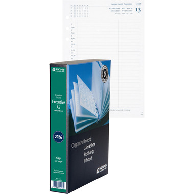 SUCCES Agenda A5 2026 847002000026U 1G/1P sostit.compl. 14.8x21cm