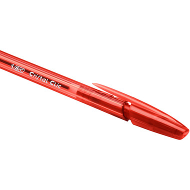 BIC Stylo à bille Cristal Clic 1mm 850734 rouge 20 pcs.
