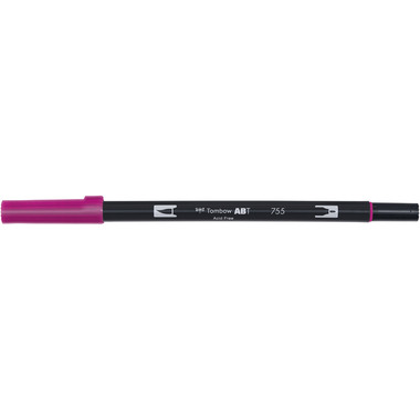 TOMBOW Dual Brush Pen ABT 755 rubinrot
