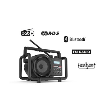 Perfectpro Jobsite Radio DABBOX Black