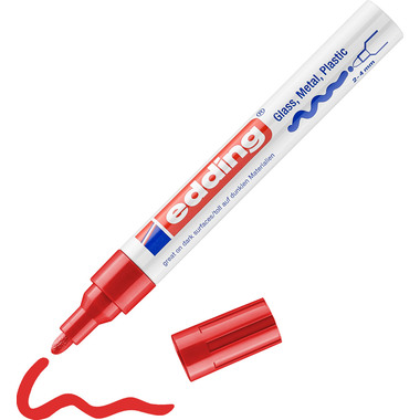 EDDING Paintmarker 750 2-4mm 750-2 CREA rot