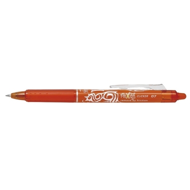 PILOT Tintenroller Frixion 0.7mm BLRTFR7KO orange, radierbar Clicker